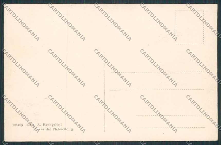 Roma Castel Gandolfo Palazzo Pontificio cartolina BB4331 – retro