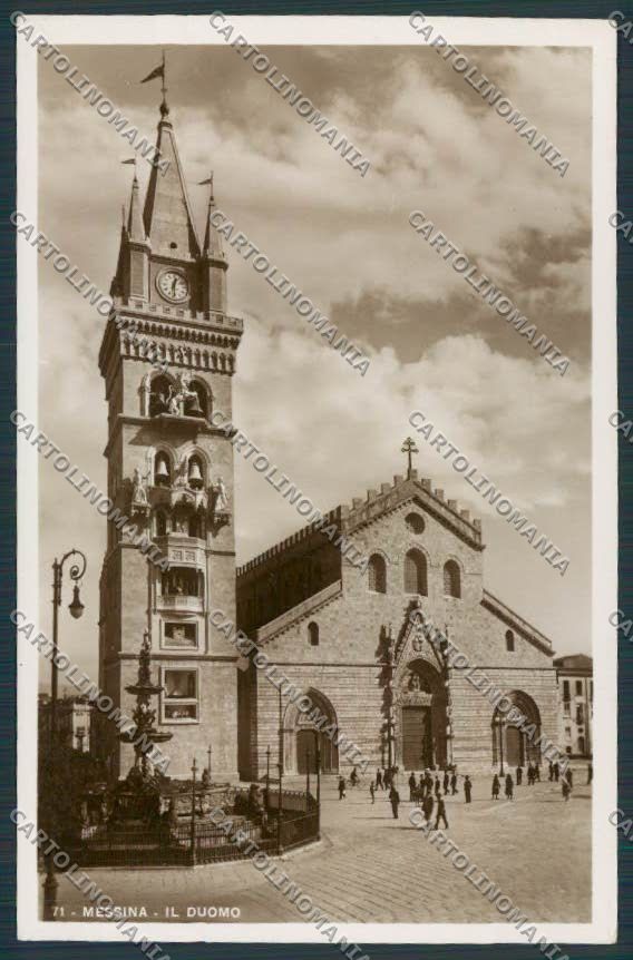 Messina Città Duomo foto cartolina BB4332 – fronte