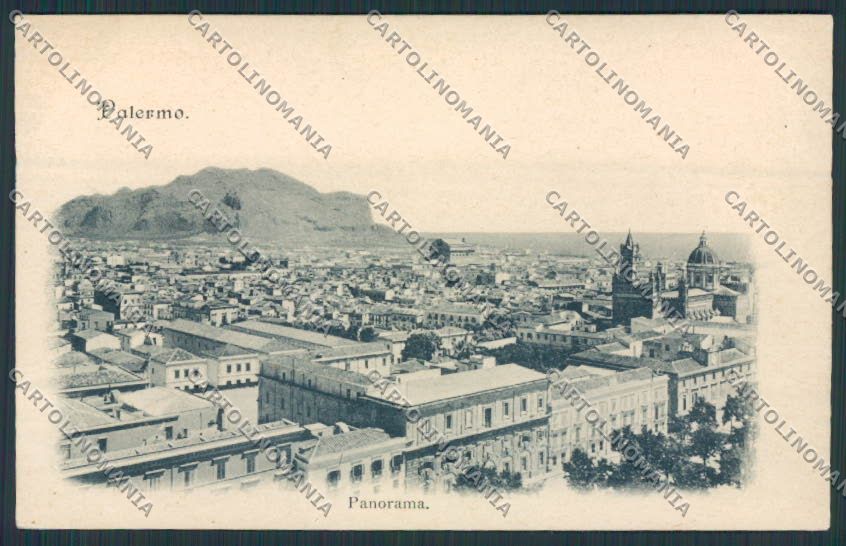 Palermo Città Panorama cartolina BB4335 – fronte