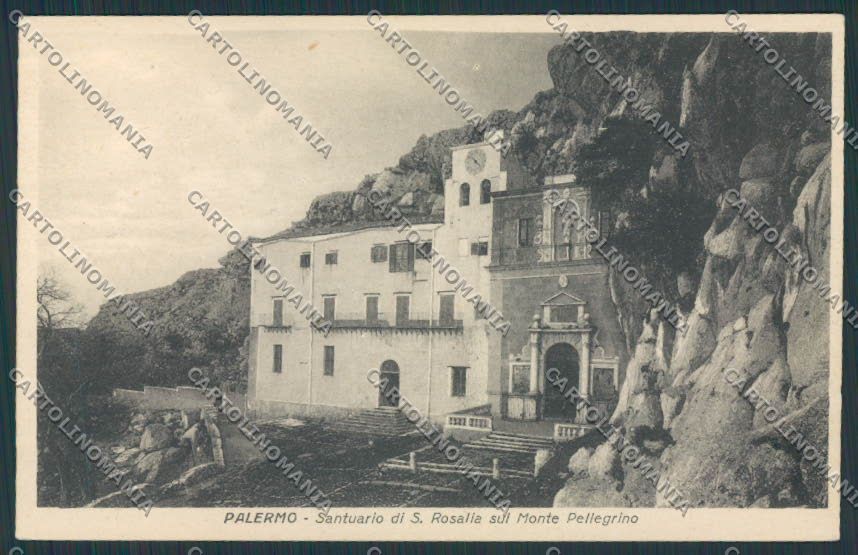 Palermo Città Santa Rosalia cartolina BB4338 – fronte