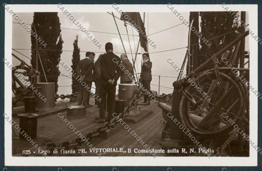 Brescia Gardone D'Annunzio Nave Puglia foto cartolina BB4349 – fronte