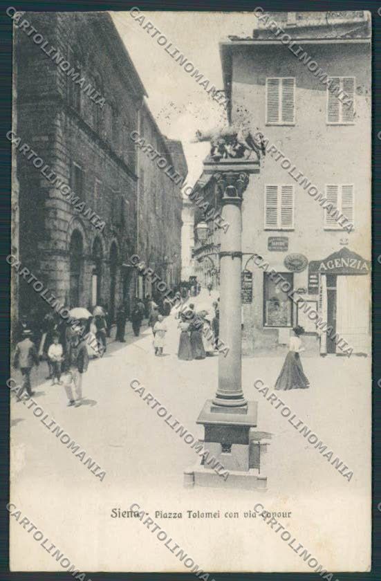 Siena Città Pizza Tolomei cartolina BB4370 – fronte