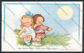Artist Drayton children Paper Moon serie 178 postcard BB4879 – fronte