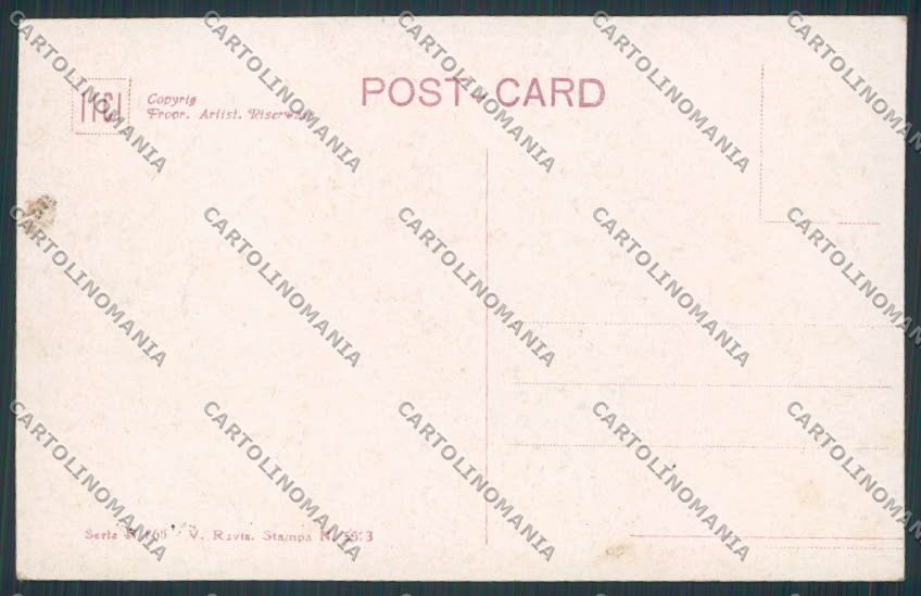 Artist Monestier romantic couple serie 865 postcard BB5008 – retro