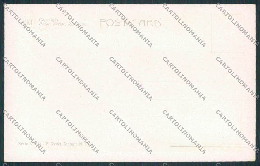 Artist Monestier romantic couple serie 874 postcard BB5018 – retro