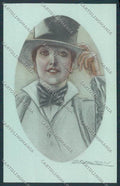 Artist Mauzan Lady art deco serie 279 postcard BB5102 – fronte
