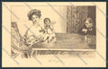 Artist Gibson lady Cupid postcard BB5242 – fronte
