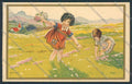 Artist Giemmepi children art deco Degami 2242 postcard BB5489 – fronte
