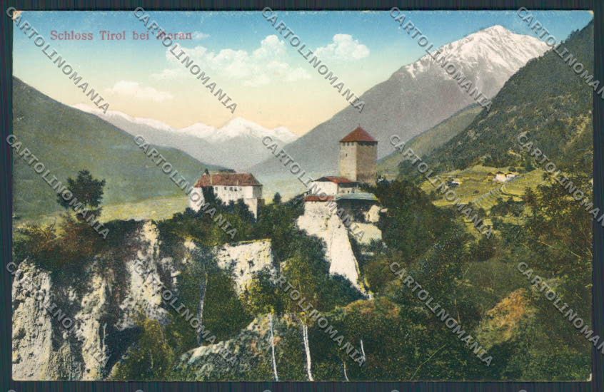 Bolzano Merano Castel Tirolo cartolina BB7161 – fronte