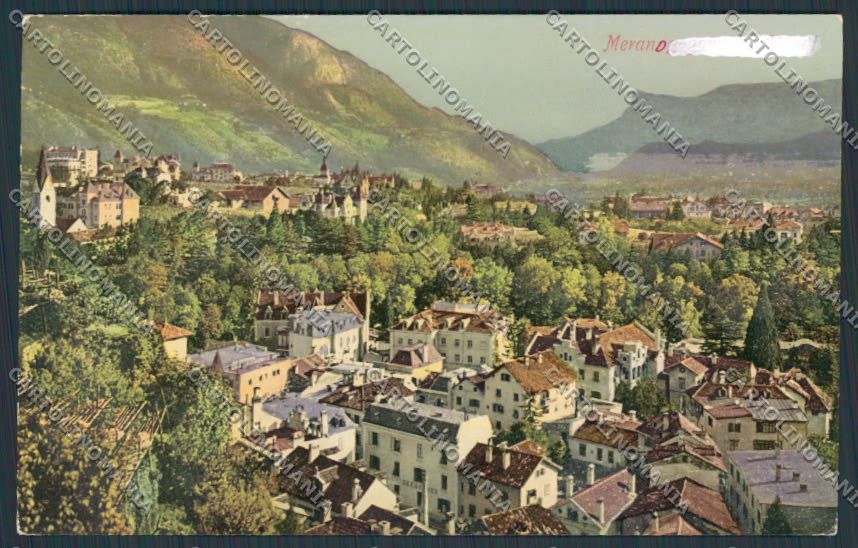 Bolzano Merano Panorama cartolina BB7172 – fronte
