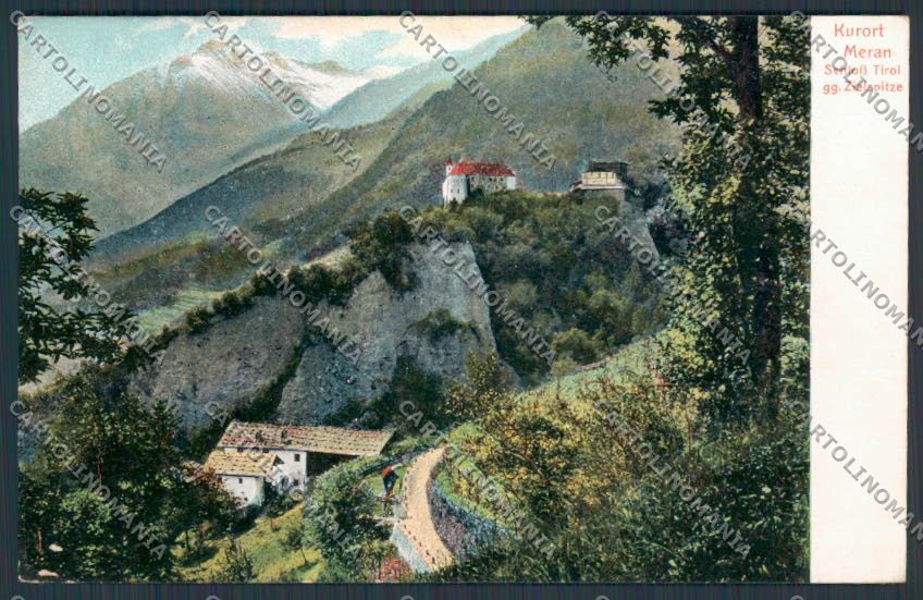 Bolzano Merano Castel Tirolo cartolina BB7183 – fronte