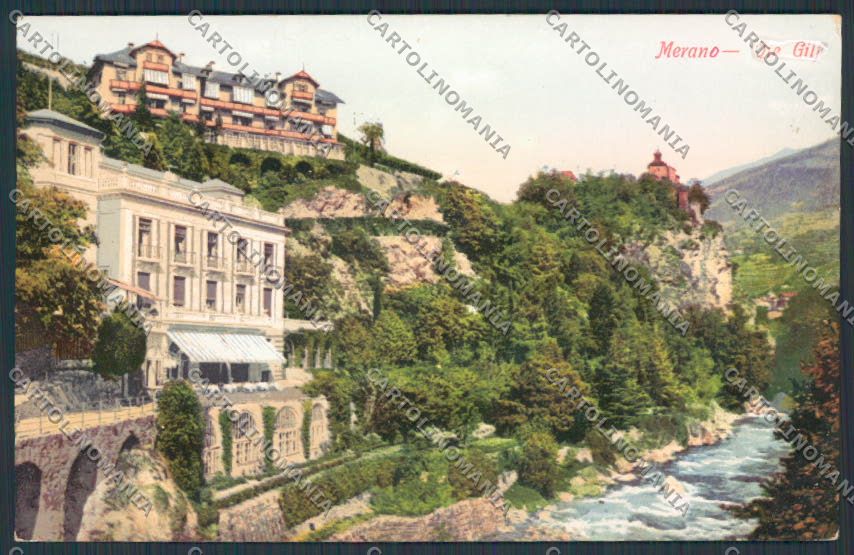 Bolzano Merano cartolina BB7186 – fronte