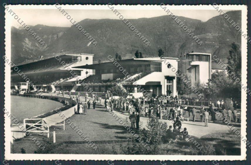 Bolzano Merano Ippodromo foto cartolina BB7193 – fronte