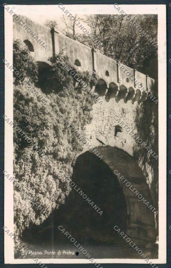 Bolzano Merano Ponte di Pietra foto cartolina BB7201 – fronte