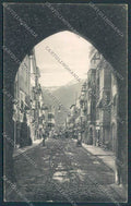 Bolzano Vipiteno Sterzing Via Vittorio EmanueleIII PIEGHINA cartolina BB7209 – fronte
