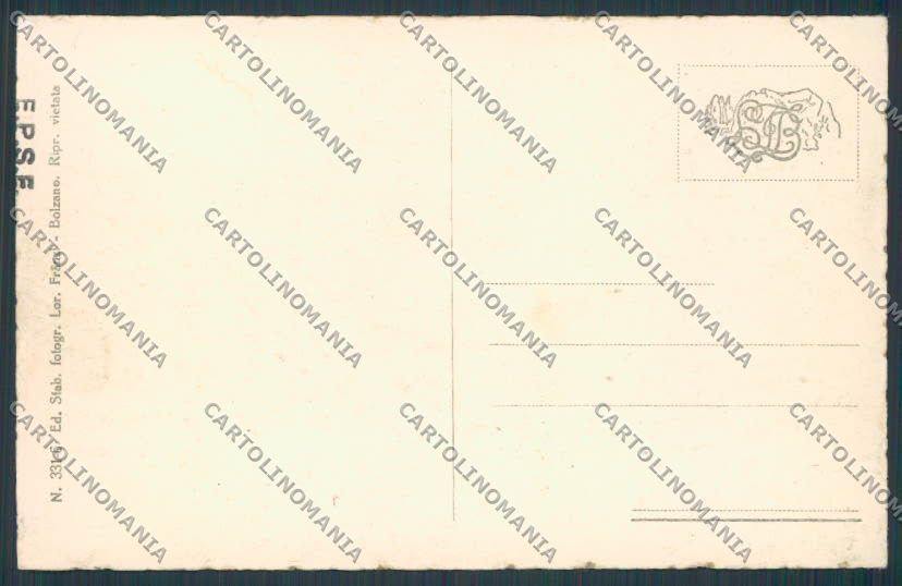 Bolzano Vipiteno Sterzing cartolina BB7210 – retro