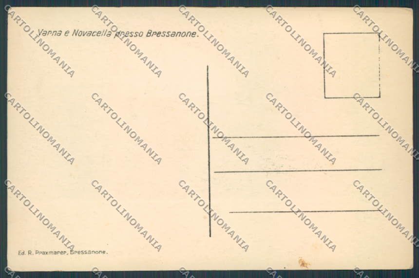 Bolzano Bressanone Varna Novacella foto cartolina BB7223 – retro