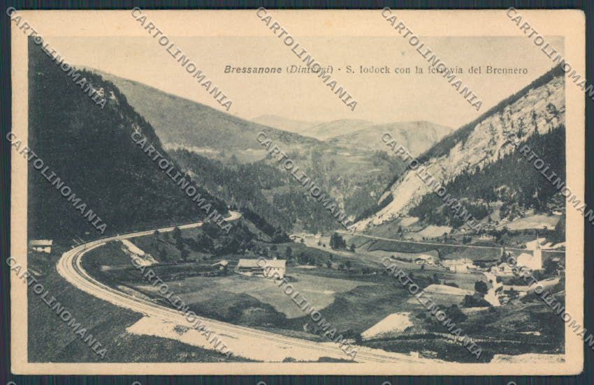 Bolzano Bressanone Brixen S.Lodock Ferrovia Brennero cartolina BB7228 – fronte