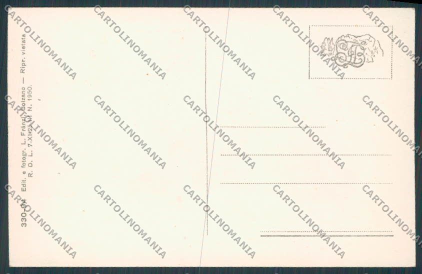 Bolzano Bressanone Brixen cartolina BB7232 – retro