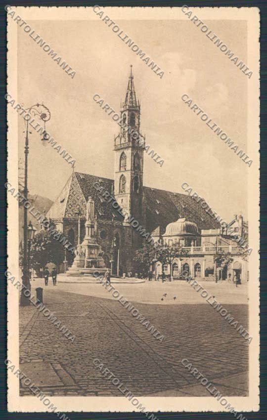 Bolzano Città Chiesa Parrocchiale cartolina BB7241 – fronte