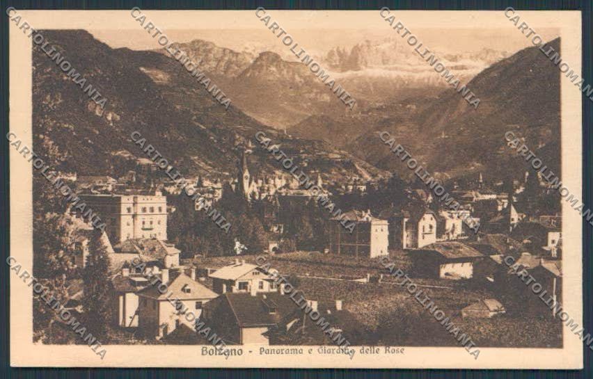Bolzano Città Panorama cartolina BB7246 – fronte