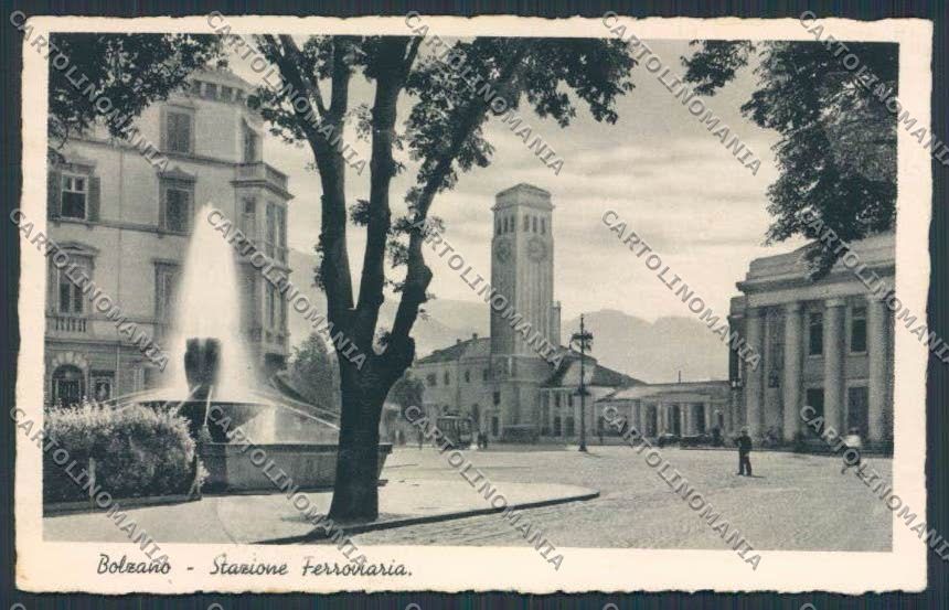 Bolzano Città Stazione cartolina BB7247 – fronte