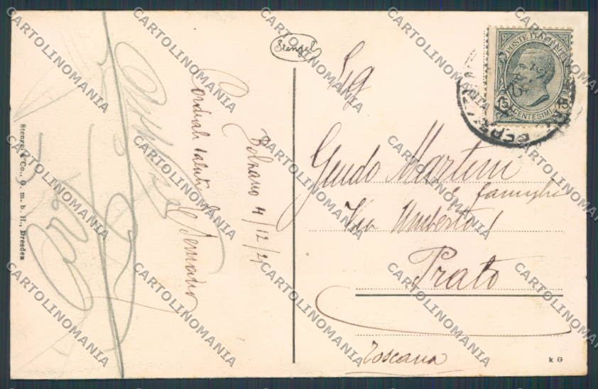 Bolzano Città cartolina BB7250 – retro
