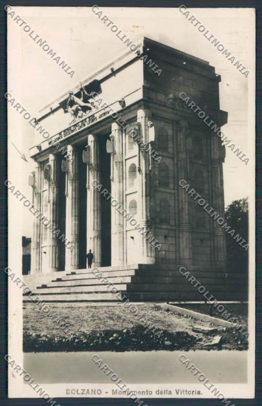 Bolzano Città Monumento della Vittoria Fascismo foto cartolina BB7260 – fronte