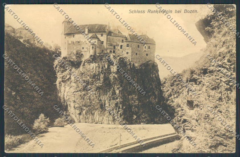 Bolzano Città Castello Runkelstein cartolina BB7265 – fronte