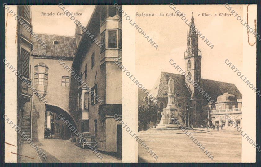 Bolzano Città Cattedrale cartolina BB7276 – fronte