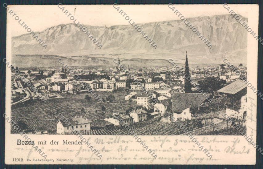 Bolzano Città Panorama cartolina BB7278 – fronte
