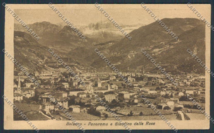 Bolzano Città Panorama cartolina BB7280 – fronte
