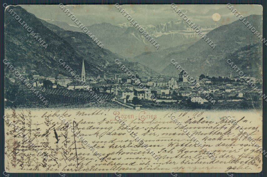 Bolzano Città Panorama cartolina BB7294 – fronte