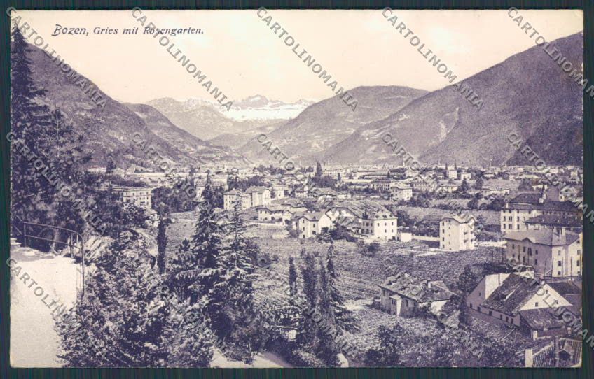 Bolzano Città Panorama cartolina BB7298 – fronte