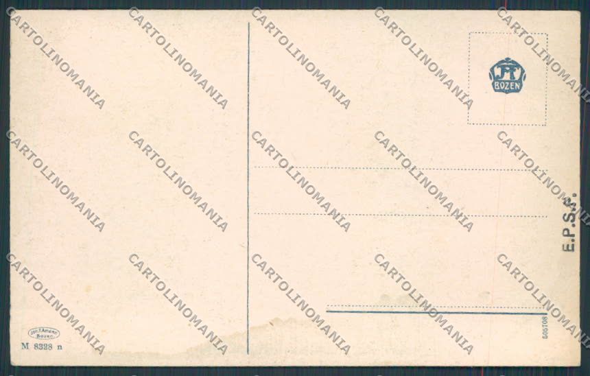 Bolzano Città cartolina BB7306 – retro