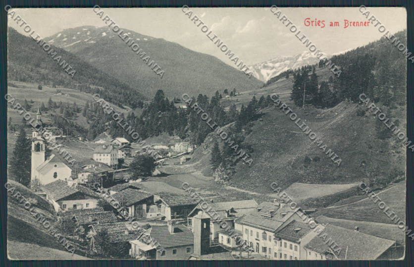 Bolzano Gries Panorama cartolina BB7331 – fronte