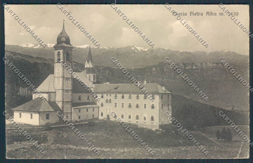 Bolzano Pietralba PIEGHINA cartolina BB7340 – fronte