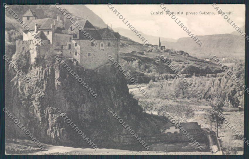 Bolzano Città Castel Roncolo cartolina BB7346 – fronte