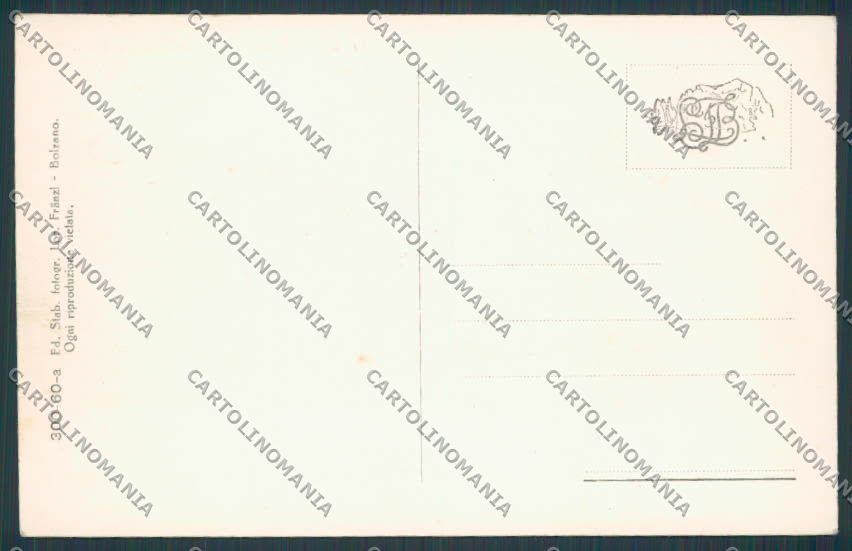 Bolzano Città Castel Roncolo cartolina BB7346 – retro