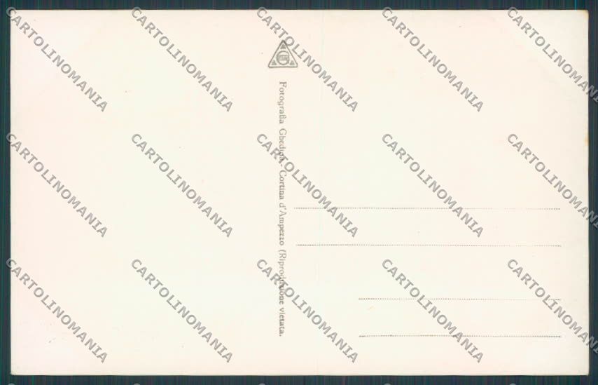 Belluno Cortina Hotel Miramonti foto cartolina BB7352 – retro