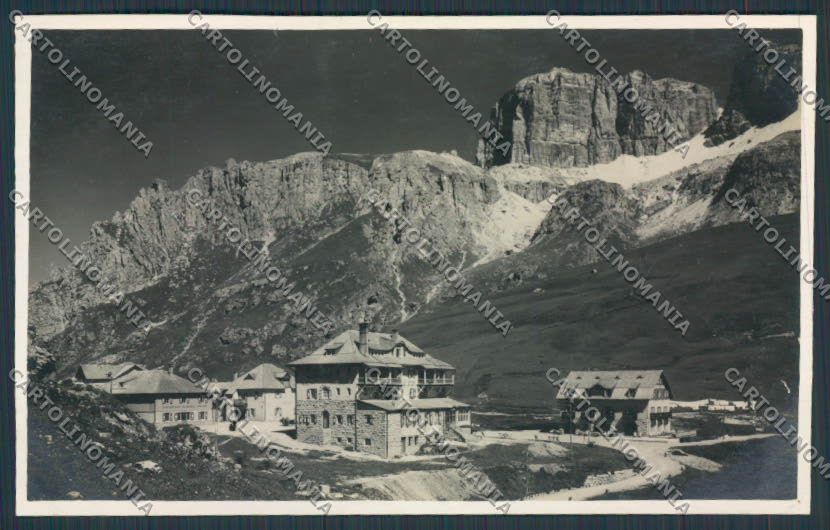 Belluno Passo Pordoi foto cartolina BB7353 – fronte