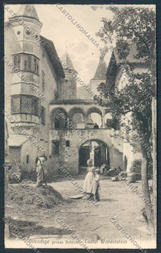 Bolzano Oltradige Castel Wendelstein cartolina BB7361 – fronte