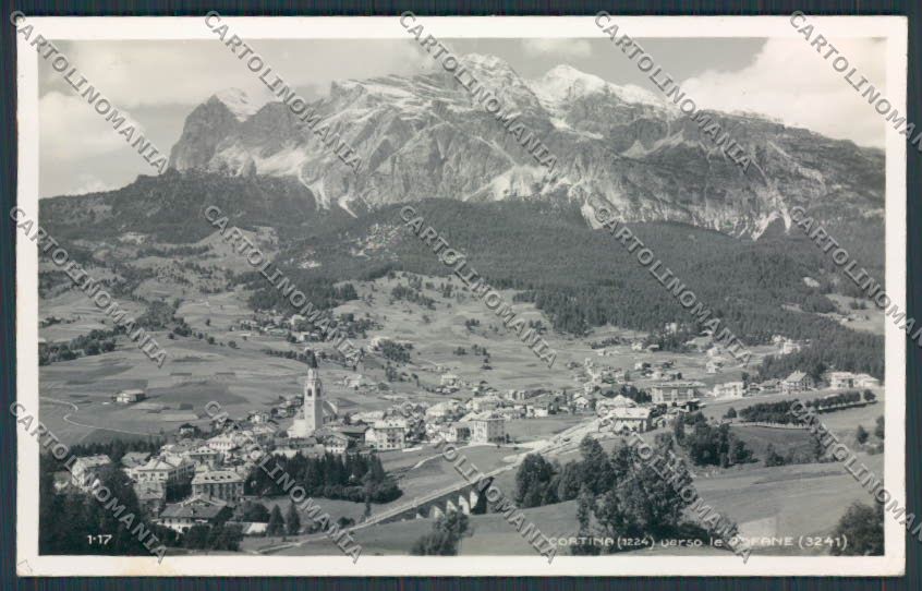 Belluno Cortina Panorama foto cartolina BB7365 – fronte