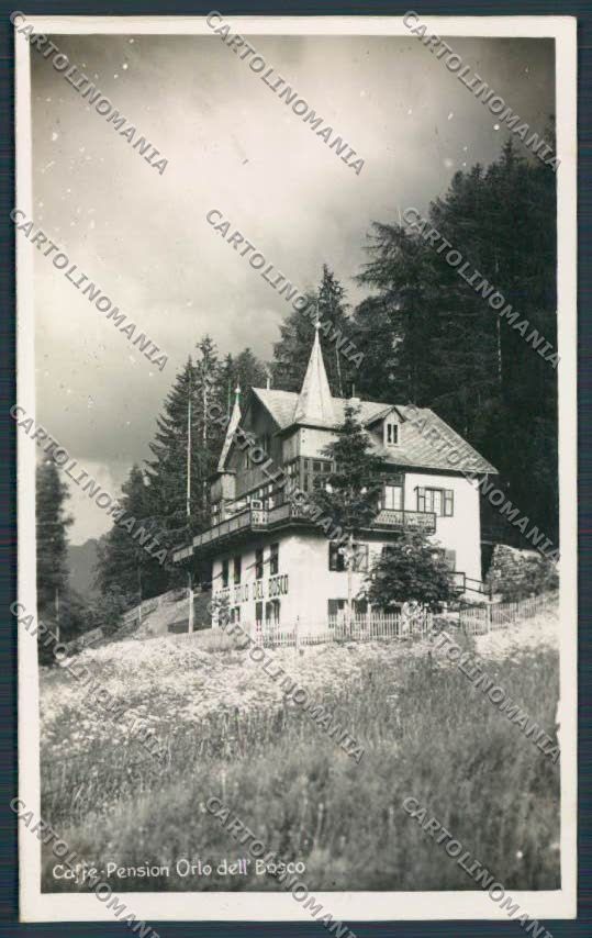 Bolzano Ortisei Pensione Orlo del Bosco foto cartolina BB7366 – fronte