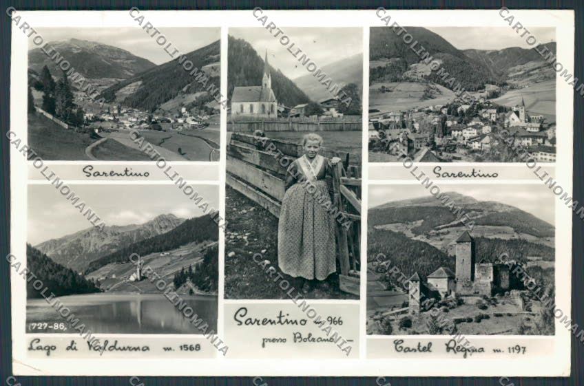 Bolzano Sarentino Costumi FORI foto cartolina BB7376 – fronte