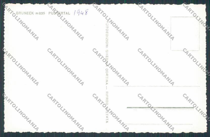 Bolzano Brunico Bruneck Castello foto cartolina BB7382 – retro