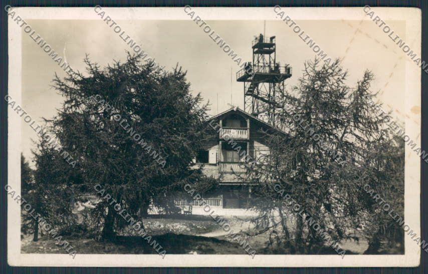 Trento Mendola Osservatorio foto cartolina BB7386 – fronte