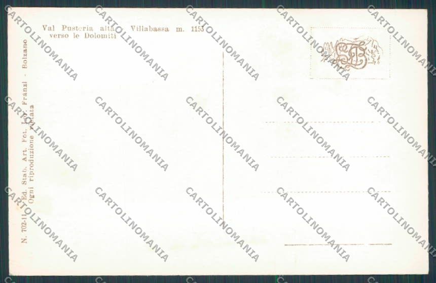 Bolzano Villa Bassa Panorama foto cartolina BB7397 – retro