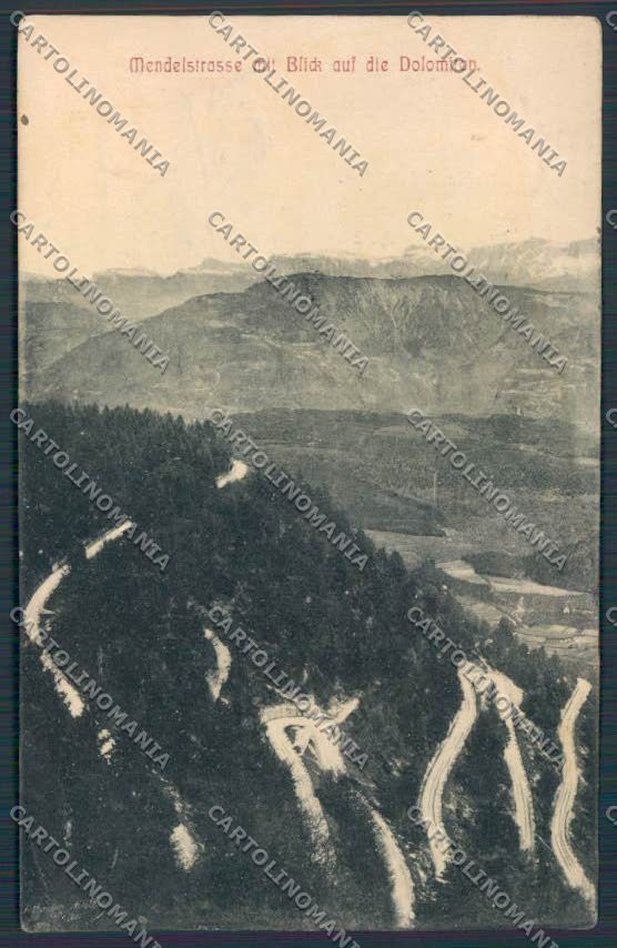 Trento Mendola cartolina BB7399 – fronte