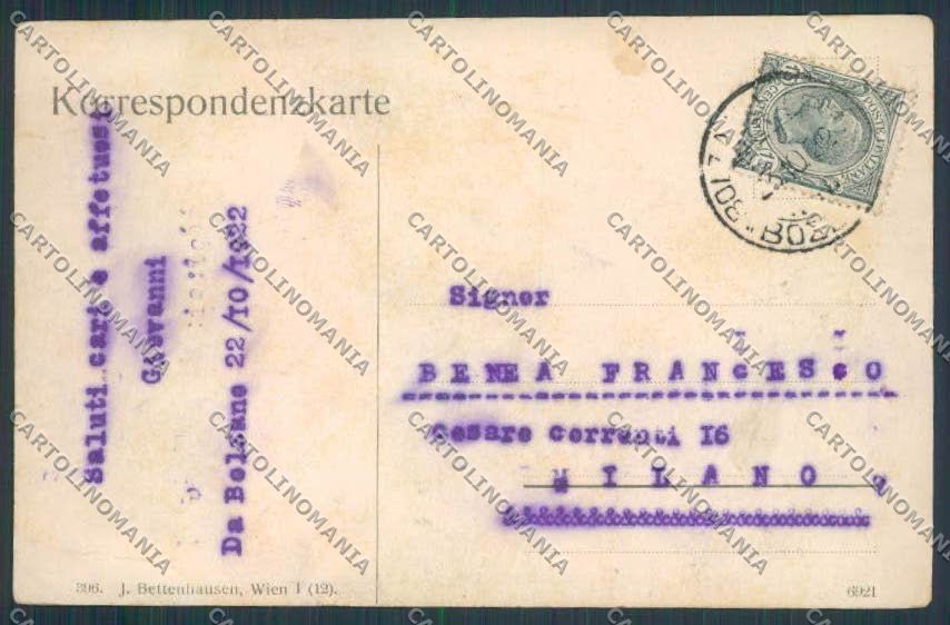 Trento Mendola cartolina BB7399 – retro